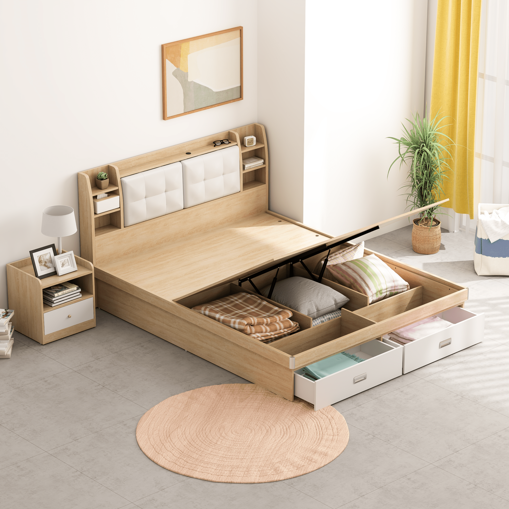 Một số câu hỏi thường gặp về giường âm tủ